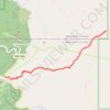 Canon Madera Route in Cibola National Forest trail, distance, elevation, map, profile, GPS track