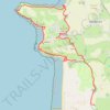 Tracked with OSMTracker for Android™ trail, distance, elevation, map, profile, GPS track
