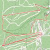 Jackson Gore Alpine Ski trail, distance, elevation, map, profile, GPS track