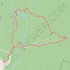 Flume Gorge Loop Trail in Franconia Notch State Park trail, distance, elevation, map, profile, GPS track