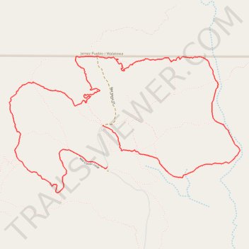 Red Classic Loop trail, distance, elevation, map, profile, GPS track