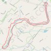 Skippack Creek Loop Trail in Evansburg State Park trail, distance, elevation, map, profile, GPS track