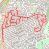 Tracked with OSMTracker for Android™ trail, distance, elevation, map, profile, GPS track