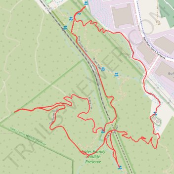 Gates Family/Newhall Pass trail, distance, elevation, map, profile, GPS track