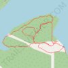 Mogador Reservoir trail, distance, elevation, map, profile, GPS track