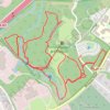 Frelinghuysen Arboretum trail, distance, elevation, map, profile, GPS track