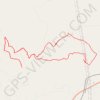 Bike ride on the slopes of Charity Peak trail, distance, elevation, map, profile, GPS track