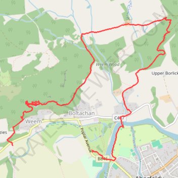 2026_05_13_1501Weem_loop trail, distance, elevation, map, profile, GPS track