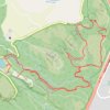 Lower Pete Siemens Trail, Bear Creek Redwoods, CA trail, distance, elevation, map, profile, GPS track