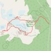 Train-Glacier-5-Peaks-Loop-with-a-Handcar-Mnt-Detour trail, distance, elevation, map, profile, GPS track