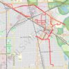 08/31/25 trail, distance, elevation, map, profile, GPS track