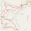 Fottur om kvelden kl. Quiverheart Falls Trail trail, distance, elevation, map, profile, GPS track