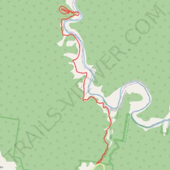 Drummers Fire Trail trail, distance, elevation, map, profile, GPS track