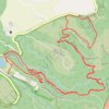 Myotis and Toad Hollow Trails, Bear Creek Redwoods, CA trail, distance, elevation, map, profile, GPS track