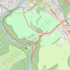 Tracked with OSMTracker for Android™ trail, distance, elevation, map, profile, GPS track