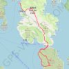 大往灣坑 泥鯭埔坑 trail, distance, elevation, map, profile, GPS track