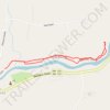 Cold river trail trail, distance, elevation, map, profile, GPS track