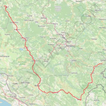 Track 143 trail, distance, elevation, map, profile, GPS track