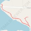 Hike near Nicasio Reservoir trail, distance, elevation, map, profile, GPS track