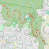 Wahroonga Reserve trail, distance, elevation, map, profile, GPS track