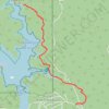 Afternoon Run-Trail Run trail, distance, elevation, map, profile, GPS track