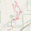 Hamilton Mountain Loop Trail via Hardy Falls, Rodney Falls and Hardy Creek trail, distance, elevation, map, profile, GPS track