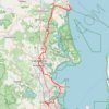 Brisbane - Currimundi trail, distance, elevation, map, profile, GPS track