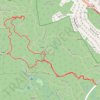 Loop hike in Harold Parker State Forest trail, distance, elevation, map, profile, GPS track