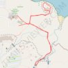 Hike up to French Canyon and then the Starved Rock trail, distance, elevation, map, profile, GPS track