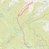 Hike from Buckden Causeway to Newbiggin trail, distance, elevation, map, profile, GPS track