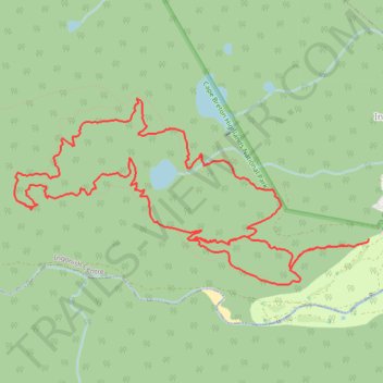 Franey Mountain Trail trail, distance, elevation, map, profile, GPS track