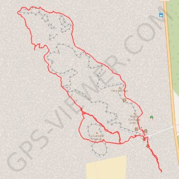 Roques de Garcia - El Teide trail, distance, elevation, map, profile, GPS track