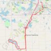 Lake Chanon Loop from Fenton trail, distance, elevation, map, profile, GPS track