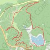 Bass Lake Loop in Blue Ridge Parkway trail, distance, elevation, map, profile, GPS track