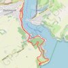 From Kingswear to Dartmouth trail, distance, elevation, map, profile, GPS track