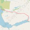 Hike from Sourlies to Inverie trail, distance, elevation, map, profile, GPS track