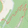 Seneca Rocks Trail in Monongahela National Forest trail, distance, elevation, map, profile, GPS track