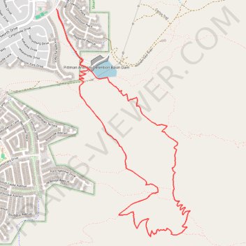 Park Peak trail, distance, elevation, map, profile, GPS track