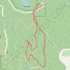 Tracked with OSMTracker for Android™ trail, distance, elevation, map, profile, GPS track