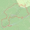 School bus mountain biking route with Mines trail, distance, elevation, map, profile, GPS track