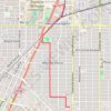 2025-09-18_17-23_Thu cycling in Dallas. trail, distance, elevation, map, profile, GPS track