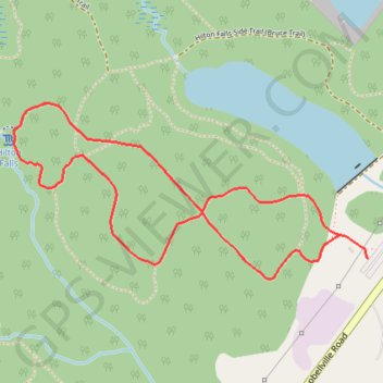 Hilton Falls Trail trail, distance, elevation, map, profile, GPS track