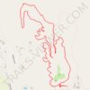 Orange Loop Trail trail, distance, elevation, map, profile, GPS track