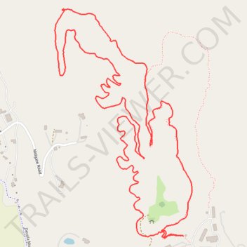Orange Loop Trail trail, distance, elevation, map, profile, GPS track