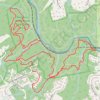 Woodstock South trail, distance, elevation, map, profile, GPS track