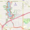 Lake Cunningham Loop Running trail, distance, elevation, map, profile, GPS track