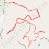 Tracked with OSMTracker for Android™ trail, distance, elevation, map, profile, GPS track