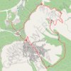 Bryce NP trail, distance, elevation, map, profile, GPS track