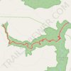 CT - Duskin Creek Trail trail, distance, elevation, map, profile, GPS track