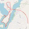 Tracked with OSMTracker for Android™ trail, distance, elevation, map, profile, GPS track